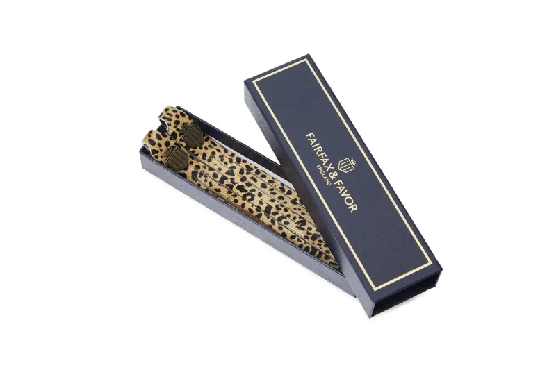 Fairfax and Favor Cheetah Tassels